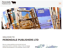 Tablet Screenshot of perendale.com